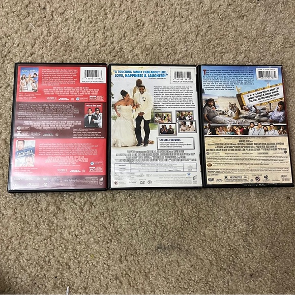Lot of 6 dvd Adam Sadler Angela bassett Mike epps paula Payton Bradley cooper - Picture 3 of 3